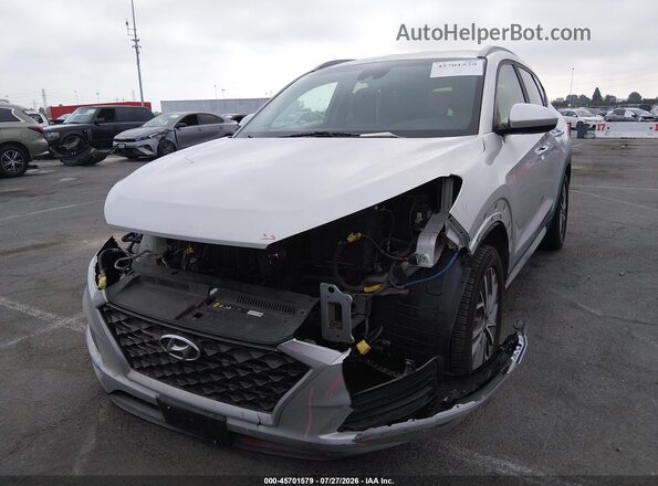 KM8J33AL6KU038667 2019 HYUNDAI TUCSON Серебряный Вид спереди