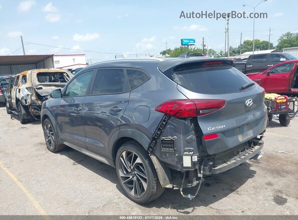 KM8J33AL6KU980766 2019 HYUNDAI TUCSON Серый Задняя левая четверть