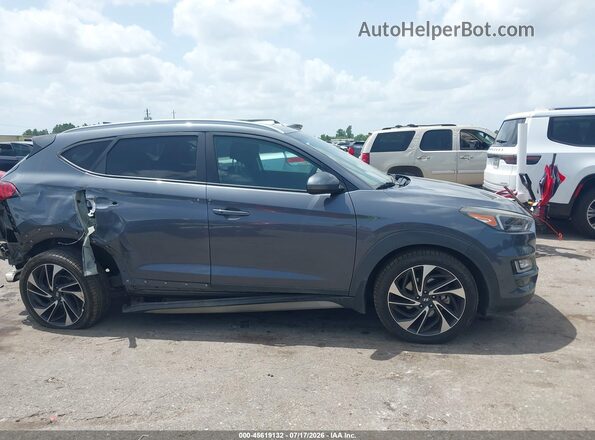 KM8J33AL6KU980766 2019 HYUNDAI TUCSON Серый Вид задней части салона