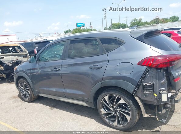 KM8J33AL6KU980766 2019 HYUNDAI TUCSON Серый Панорамный вид салона 360°