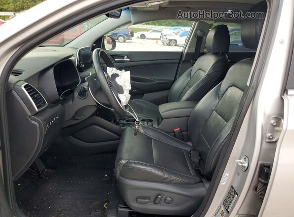 KM8J33AL6LU135062 2020 HYUNDAI TUCSON Silver Widok wnętrza z przodu