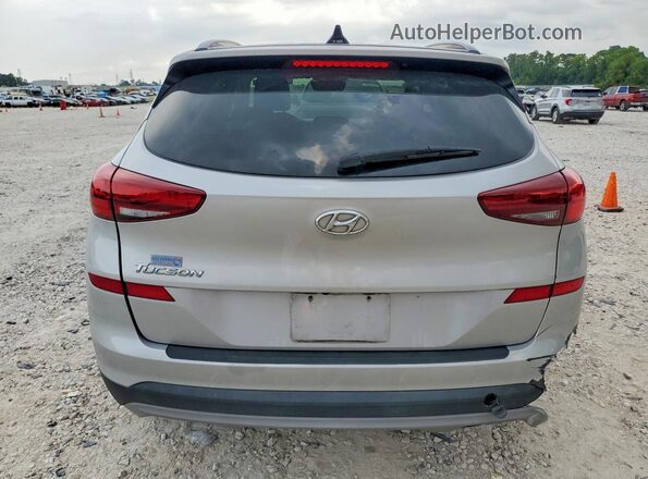 KM8J33AL6LU135062 2020 HYUNDAI TUCSON Silver Widok z tyłu