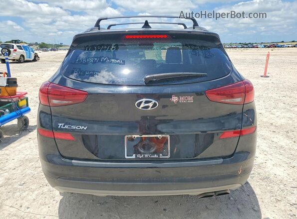 KM8J33AL6MU305342 2021 HYUNDAI TUCSON Black Rear view