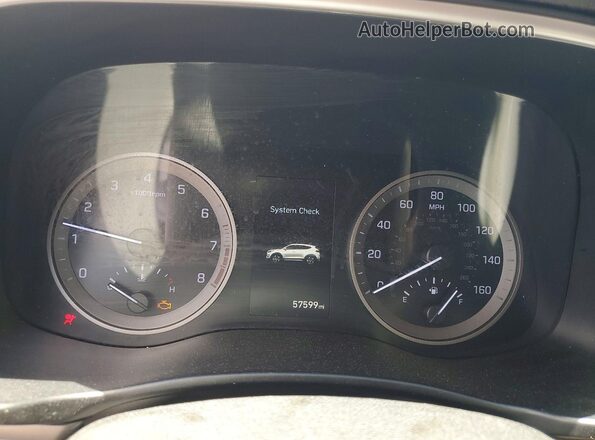 KM8J33AL6MU305342 2021 HYUNDAI TUCSON Black Instrument cluster view