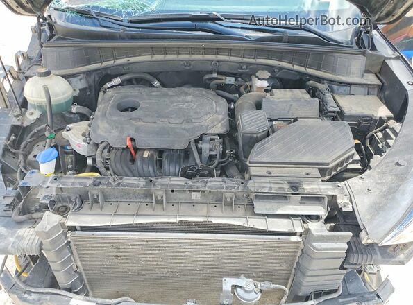 KM8J33AL6MU305342 2021 HYUNDAI TUCSON Black Rear interior view