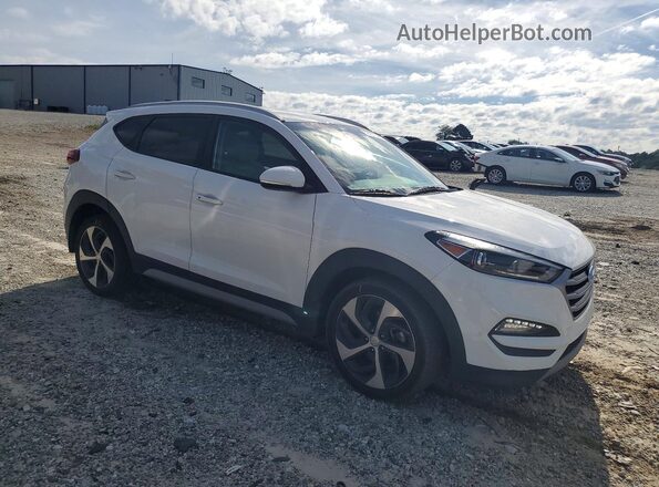 KM8J33AL7JU774418 2018 HYUNDAI TUCSON White წინა მარჯვენა