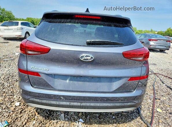 KM8J33AL7KU012238 2019 HYUNDAI TUCSON Charcoal Вид ззаду