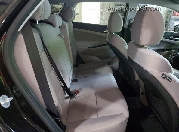 KM8J33AL7KU874763 2019 HYUNDAI TUCSON Black Widok wnętrza z tyłu