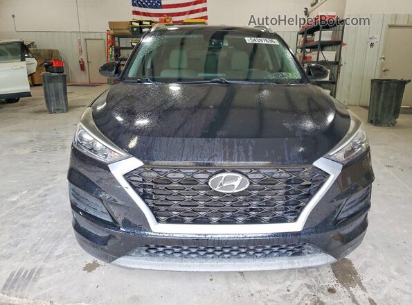 KM8J33AL7KU874763 2019 HYUNDAI TUCSON Black Widok z przodu