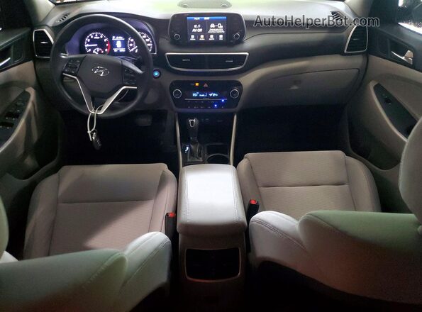KM8J33AL7KU874763 2019 HYUNDAI TUCSON Black Widok deski rozdzielczej