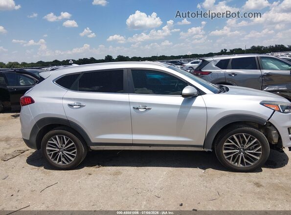 KM8J33AL8KU908645 2019 HYUNDAI TUCSON Silver უკანა სალონის ხედი