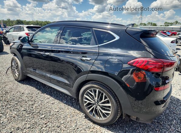 KM8J33AL8MU291038 2021 HYUNDAI TUCSON Black Հետևի ձախ