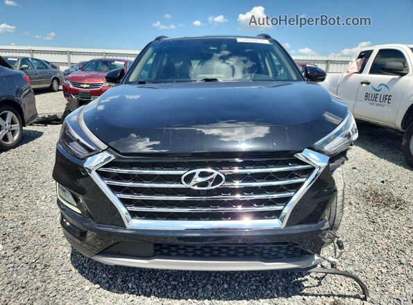 KM8J33AL8MU291038 2021 HYUNDAI TUCSON Black Դիմացի տեսք