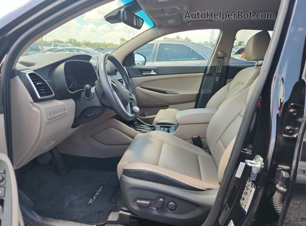KM8J33AL8MU291038 2021 HYUNDAI TUCSON Black Սալոնի դիմացի տեսք
