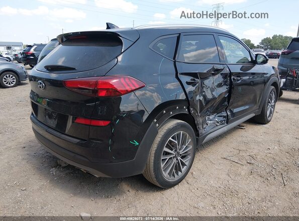 KM8J33AL8MU305682 2021 HYUNDAI TUCSON Black Задня права чверть
