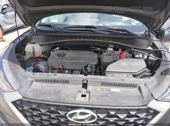 KM8J33AL8MU350170 2021 HYUNDAI TUCSON Gray Engine compartment view
