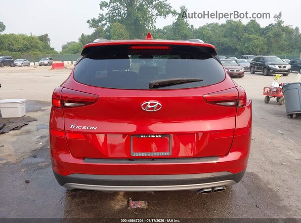 KM8J33AL8MU384576 2021 HYUNDAI TUCSON Red 