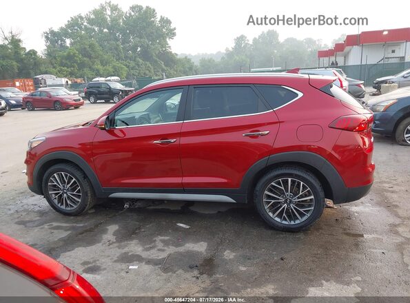 KM8J33AL8MU384576 2021 HYUNDAI TUCSON Red Панорамний вид салону 360°