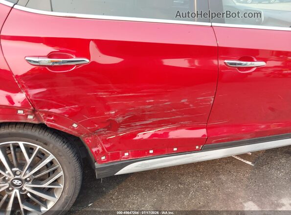 KM8J33AL8MU384576 2021 HYUNDAI TUCSON Red 