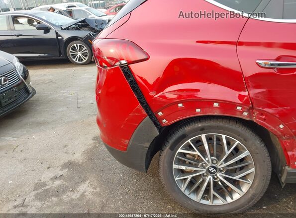 KM8J33AL8MU384576 2021 HYUNDAI TUCSON Red 