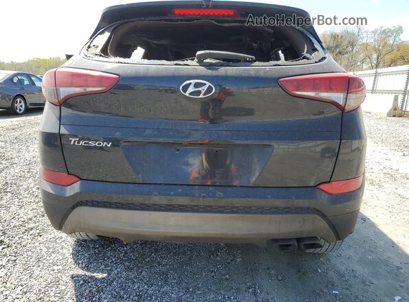 KM8J33AL9JU756583 2018 HYUNDAI TUCSON Gray Widok z tyłu
