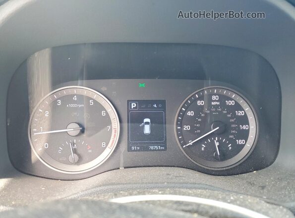 KM8J33AL9JU800274 2018 HYUNDAI TUCSON Red Սարքավորումների վահանակի տեսք