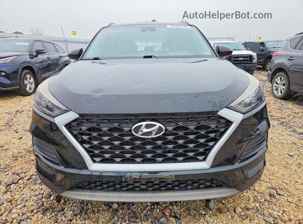 KM8J33AL9LU165477 2020 HYUNDAI TUCSON Black Դիմացի տեսք