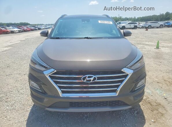 KM8J33AL9LU177063 2020 HYUNDAI TUCSON Brown Vista frontal