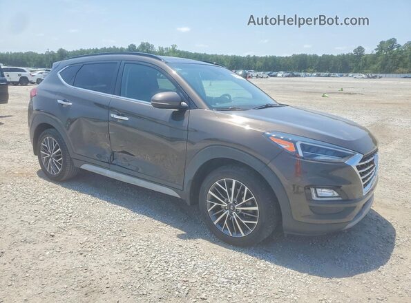 KM8J33AL9LU177063 2020 HYUNDAI TUCSON Brown Delantero derecho