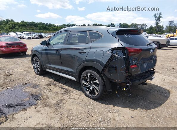KM8J33AL9MU385347 2021 HYUNDAI TUCSON Blue Задня ліва чверть
