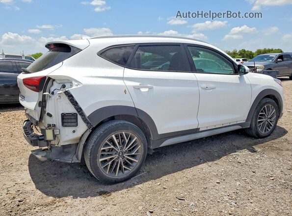 KM8J33AL9MU409954 2021 HYUNDAI TUCSON White Trasero derecho