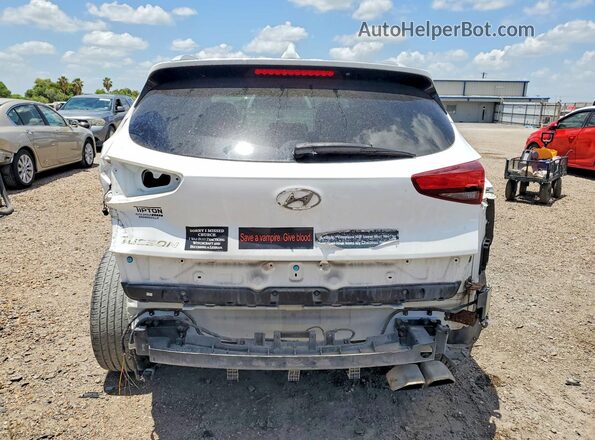 KM8J33AL9MU409954 2021 HYUNDAI TUCSON White Vista trasera