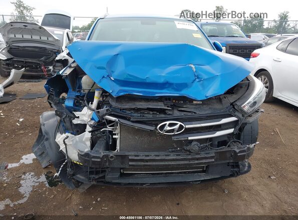 KM8J33ALXJU822901 2018 HYUNDAI TUCSON Blue წინა ხედი