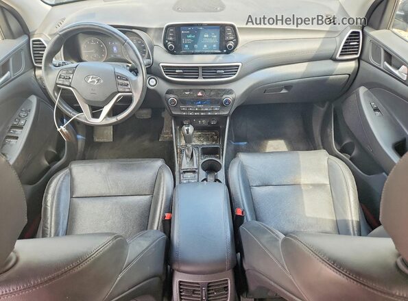 KM8J33ALXKU945146 2019 HYUNDAI TUCSON Blue წინა პანელის ხედი