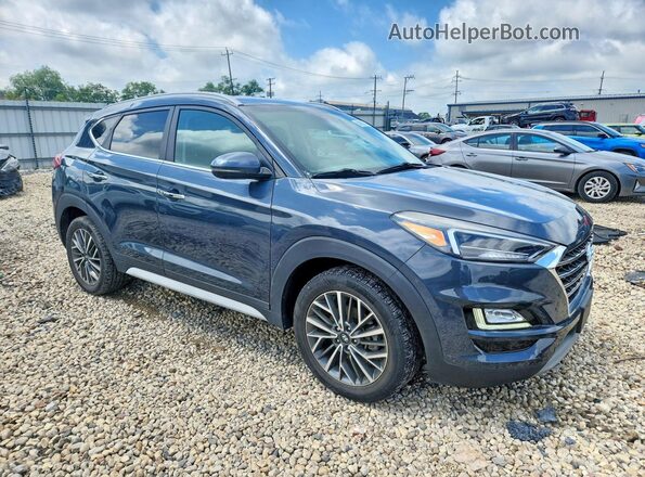 KM8J33ALXKU945146 2019 HYUNDAI TUCSON Blue წინა მარჯვენა