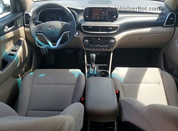 KM8J33ALXLU256953 2020 HYUNDAI TUCSON White წინა პანელის ხედი