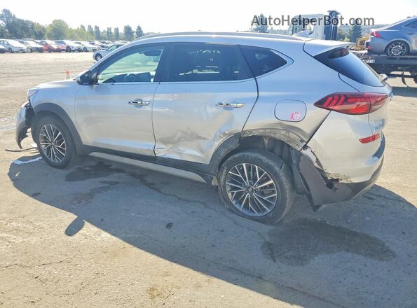 KM8J33ALXMU336593 2021 HYUNDAI TUCSON Silver Հետևի ձախ