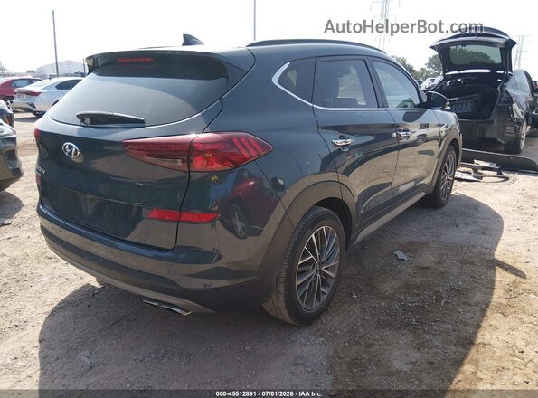 KM8J33ALXMU368184 2021 HYUNDAI TUCSON Gray Trasero derecho