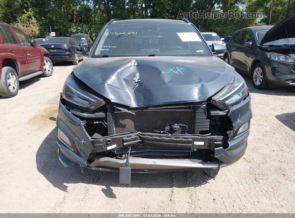 KM8J33ALXMU368184 2021 HYUNDAI TUCSON Gray Vista frontal
