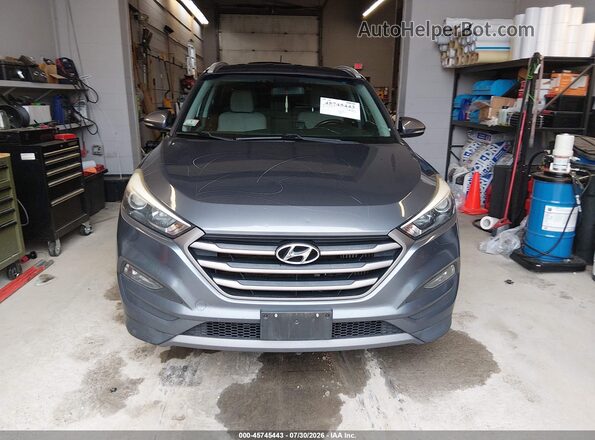 KM8J3CA20GU219875 2016 HYUNDAI TUCSON Gray Vista del cuadro de instrumentos