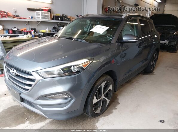 KM8J3CA20GU219875 2016 HYUNDAI TUCSON Gray Vista interior de 360 grados