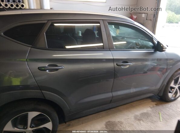 KM8J3CA20GU219875 2016 HYUNDAI TUCSON Gray Vista interior trasera