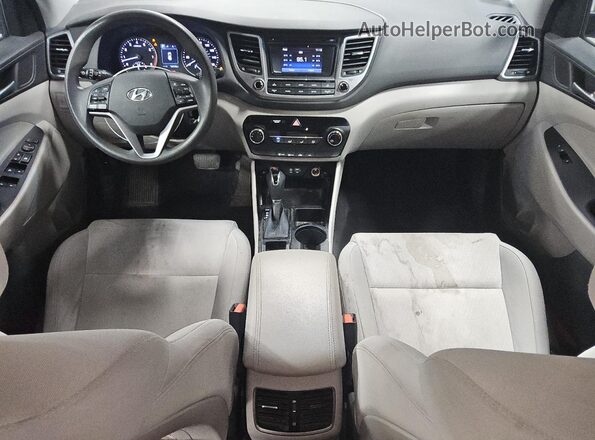 KM8J3CA20HU495085 2017 HYUNDAI TUCSON Gray 