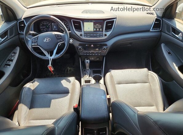 KM8J3CA21GU102418 2016 HYUNDAI TUCSON Silver Առջևի վահանակի տեսք