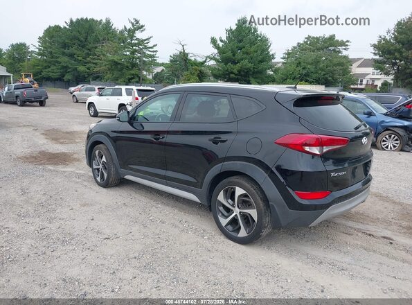 KM8J3CA22HU528894 2017 HYUNDAI TUCSON Black უკანა მარცხენა