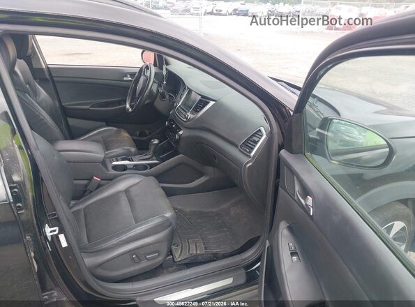 KM8J3CA23GU070281 2016 HYUNDAI TUCSON Black Սալոնի դիմացի տեսք