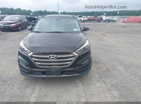 KM8J3CA23GU070281 2016 HYUNDAI TUCSON Black Սարքավորումների վահանակի տեսք