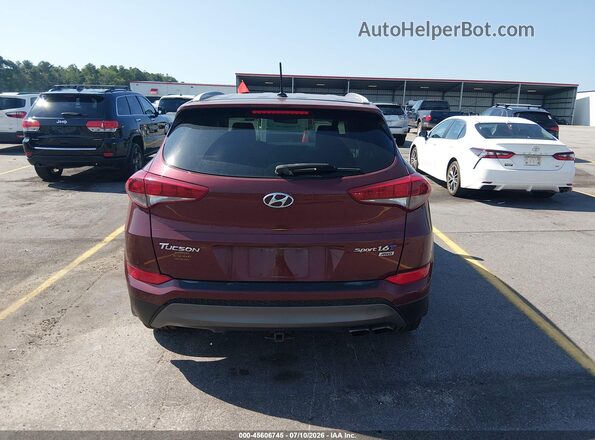 KM8J3CA23GU080647 2016 HYUNDAI TUCSON Burgundy 