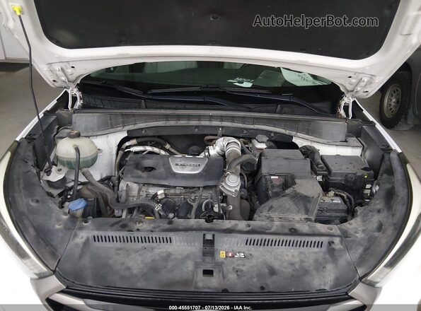 KM8J3CA23GU137767 2016 HYUNDAI TUCSON White Вид ззаду