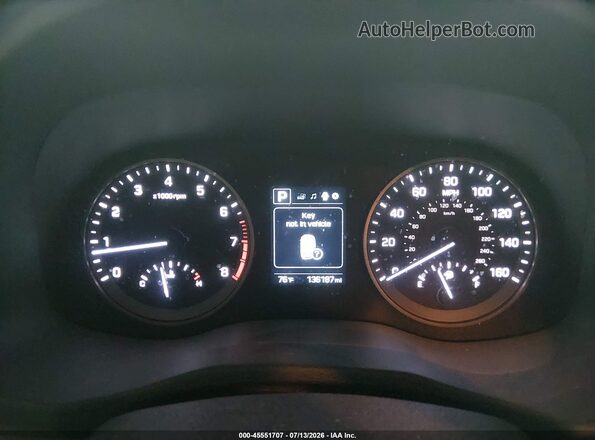 KM8J3CA23GU137767 2016 HYUNDAI TUCSON White Вид задніх сидінь